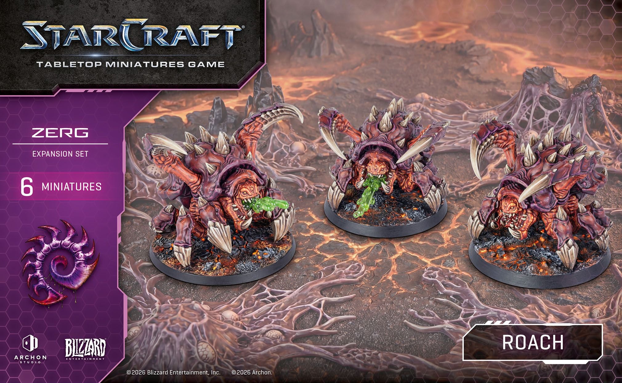 STARCRAFT ZERG ROACH