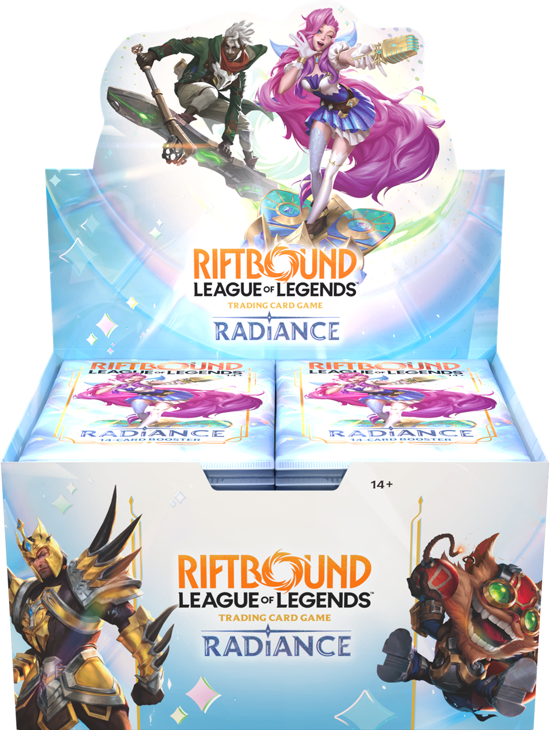 Riftbound   Radiance  League of Legends  display box