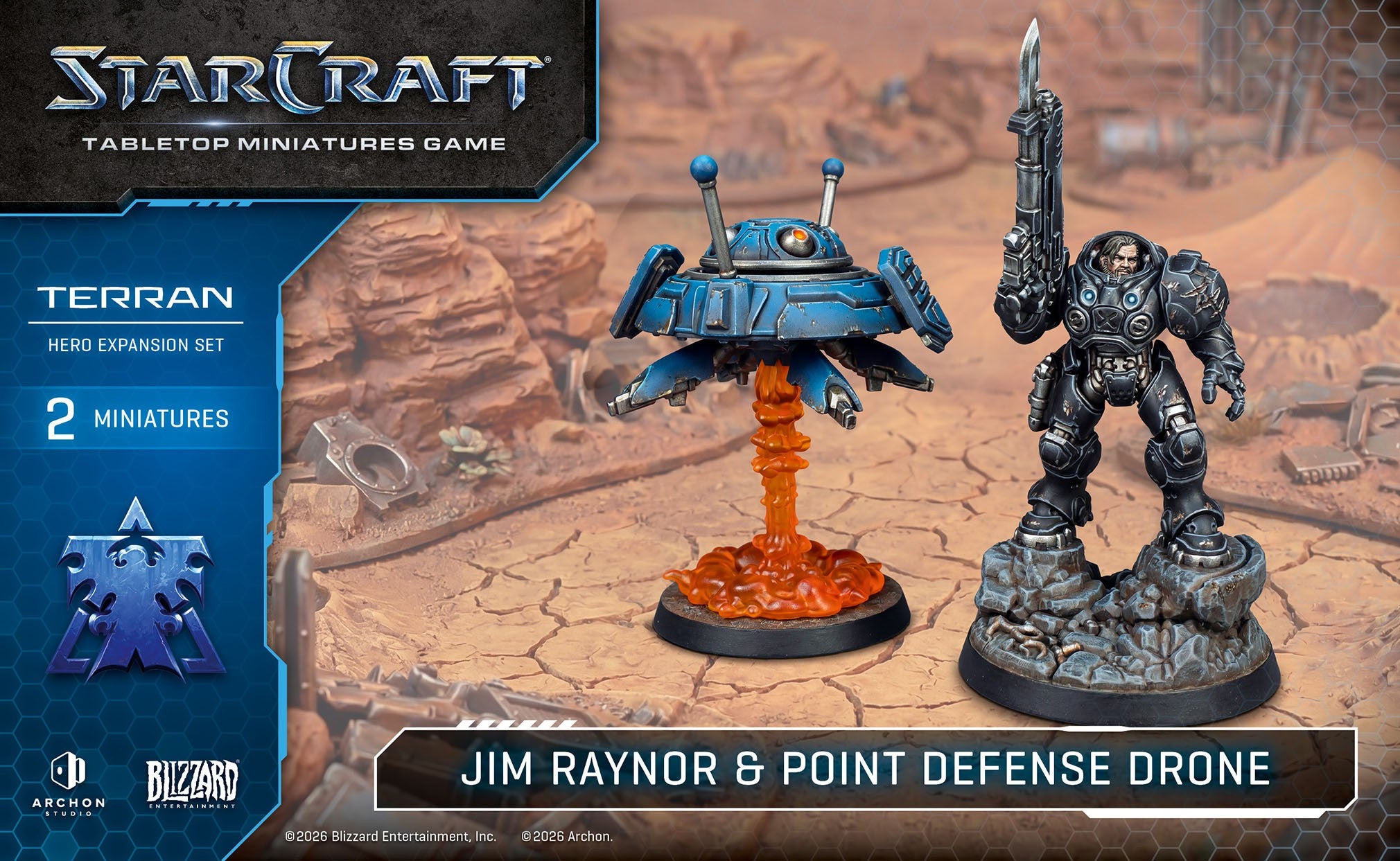 Starcracft Jim Raynor and Point defense Drone