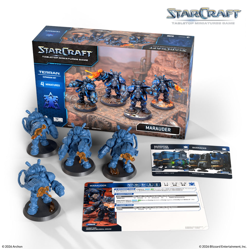 STARCRAFT TERRAN MARAUDER