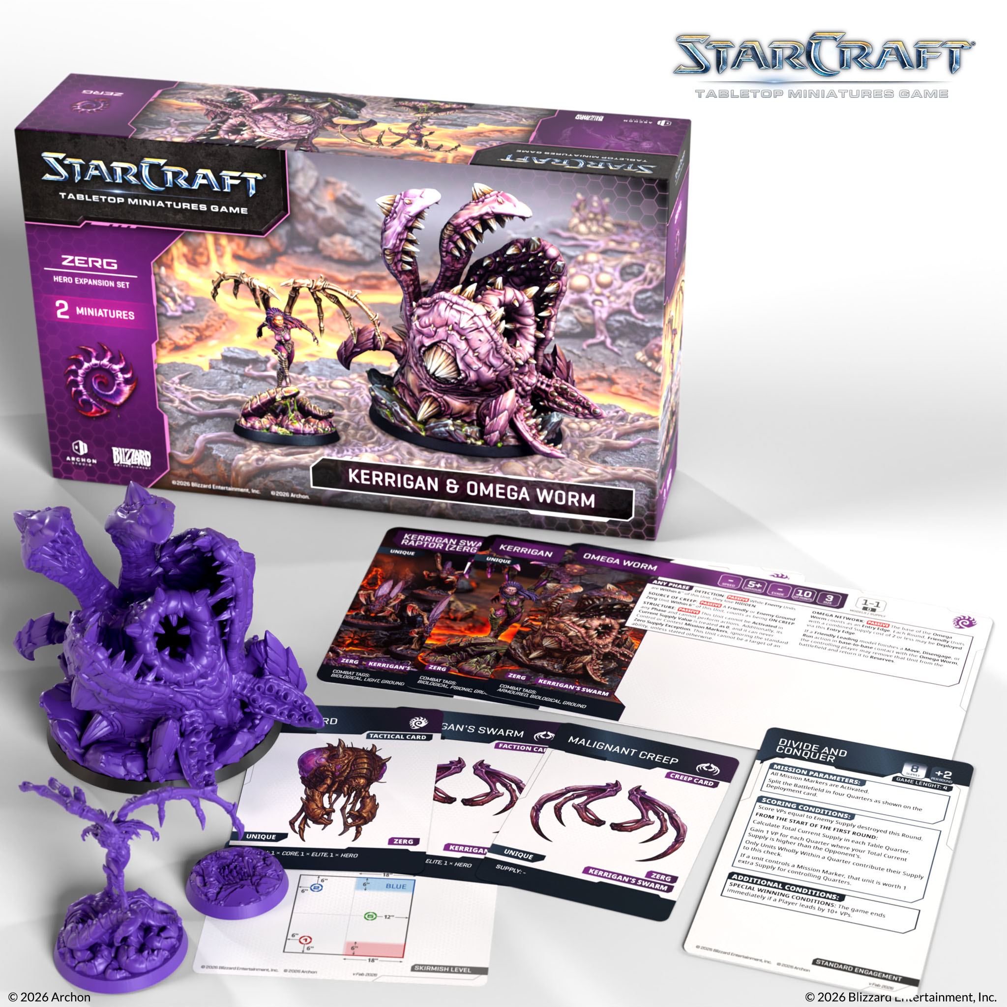 Starcraft  Kerrigan et Omega Worm