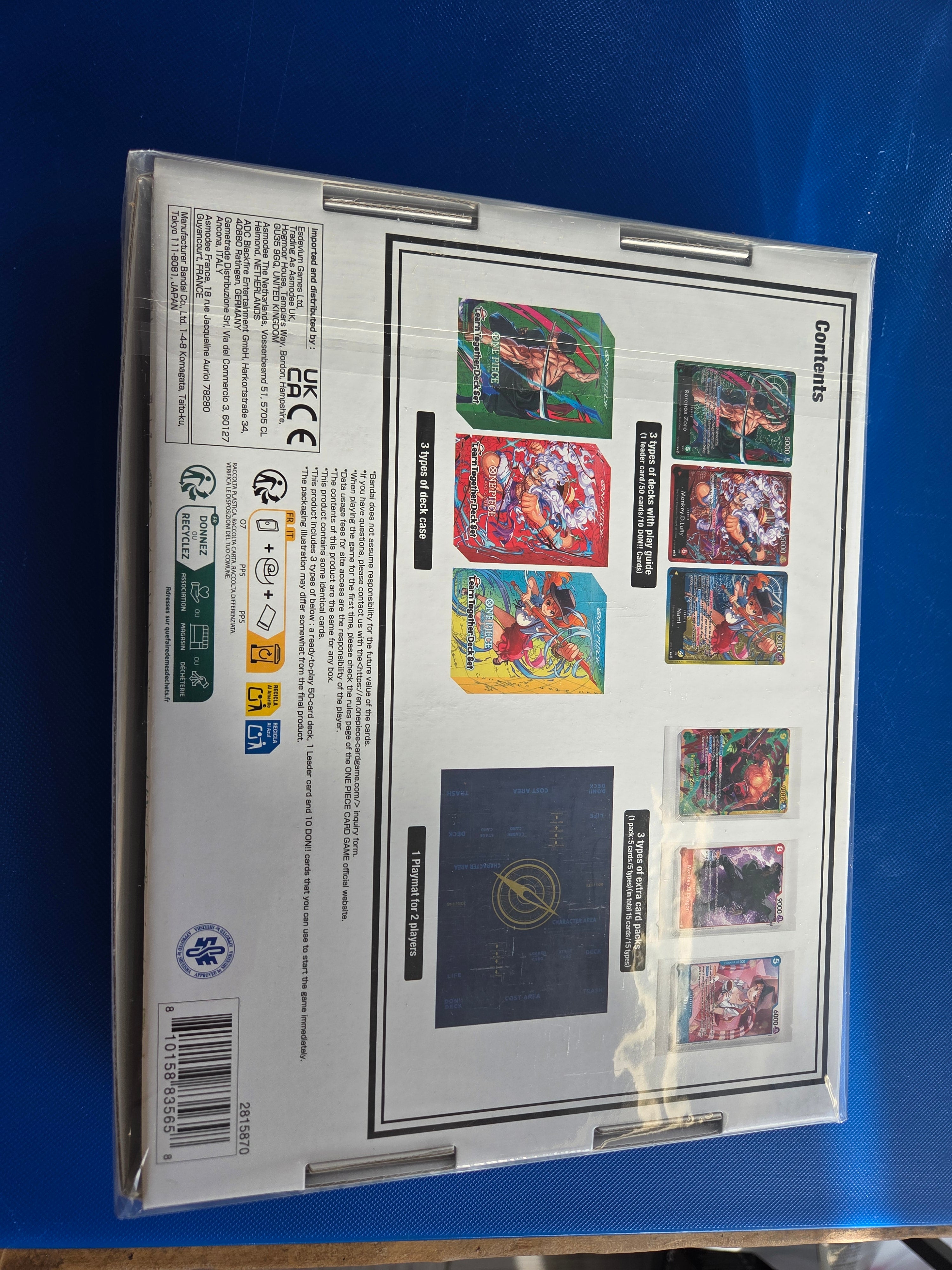 One piece learn together deck