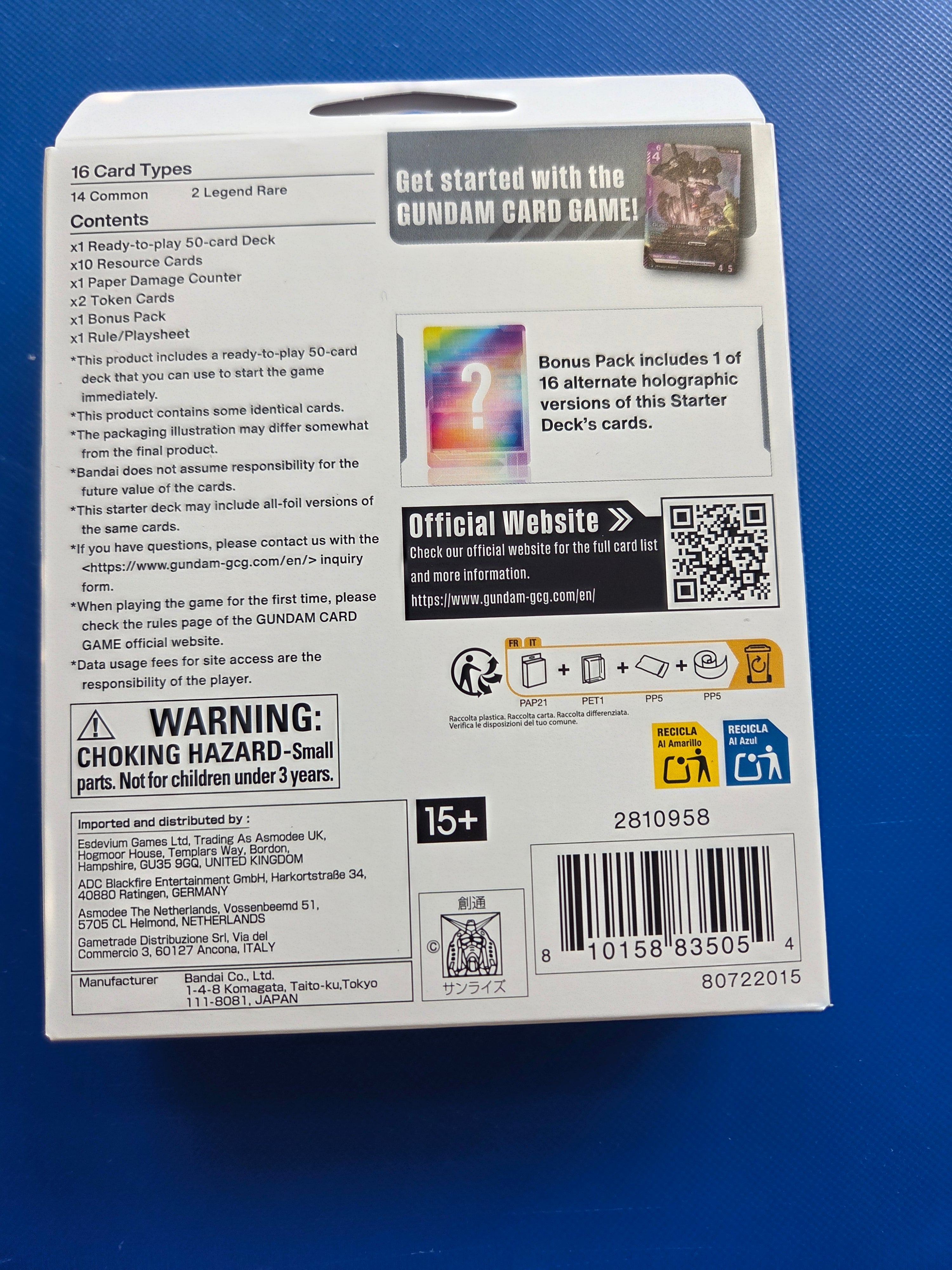 Gundam Starter Iron Bloom st05