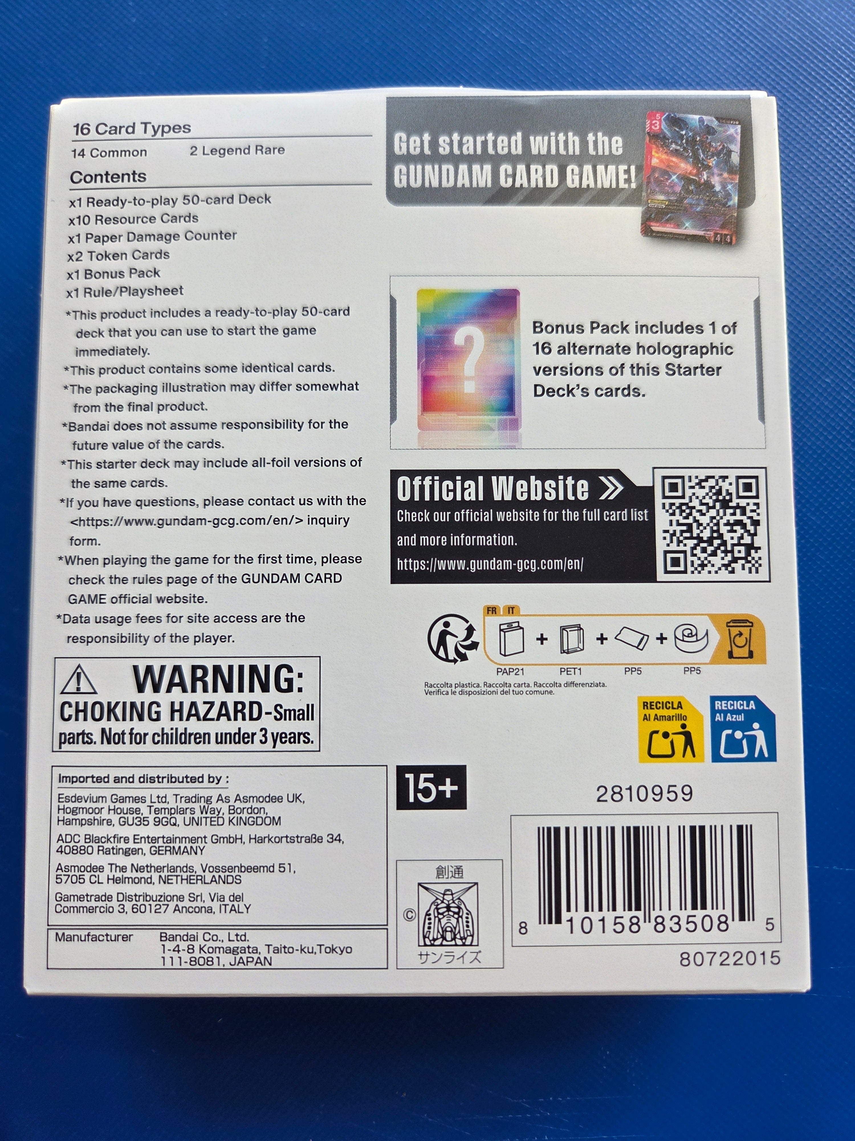 Starter Gundam Clan Unity