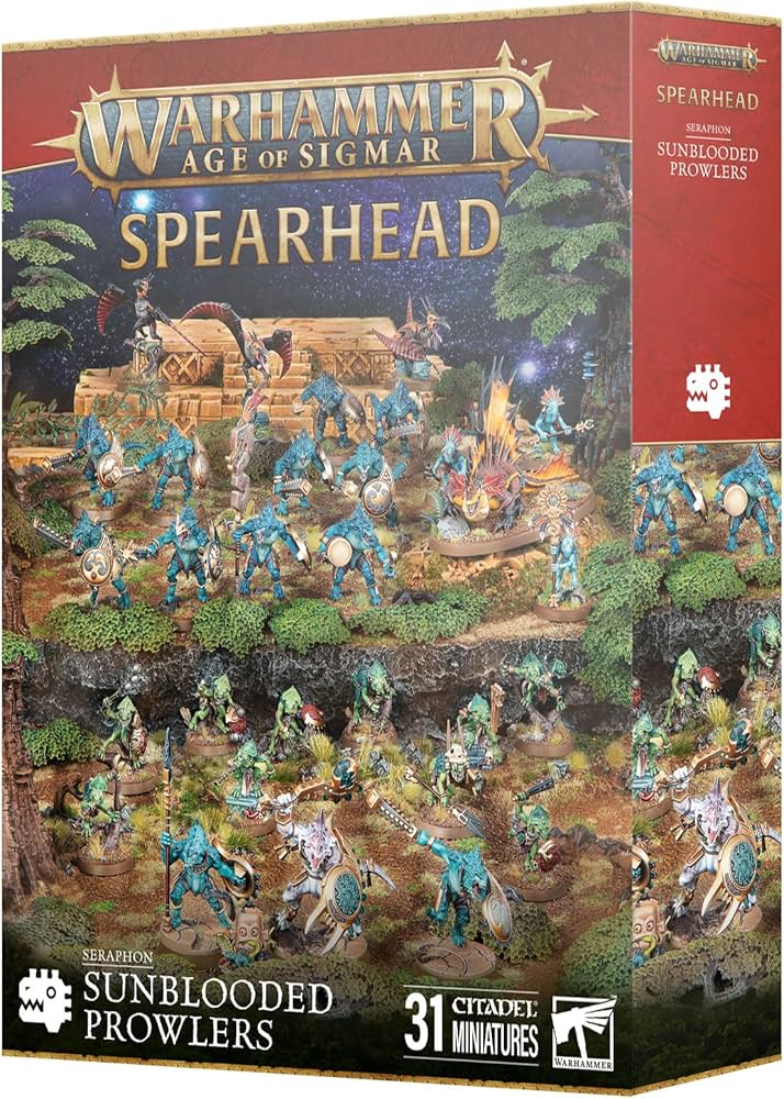 Seraphon - Sunblooded prowlers