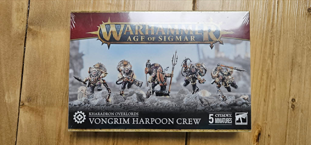 Kharadron overlords - Vongrim harpoon crew