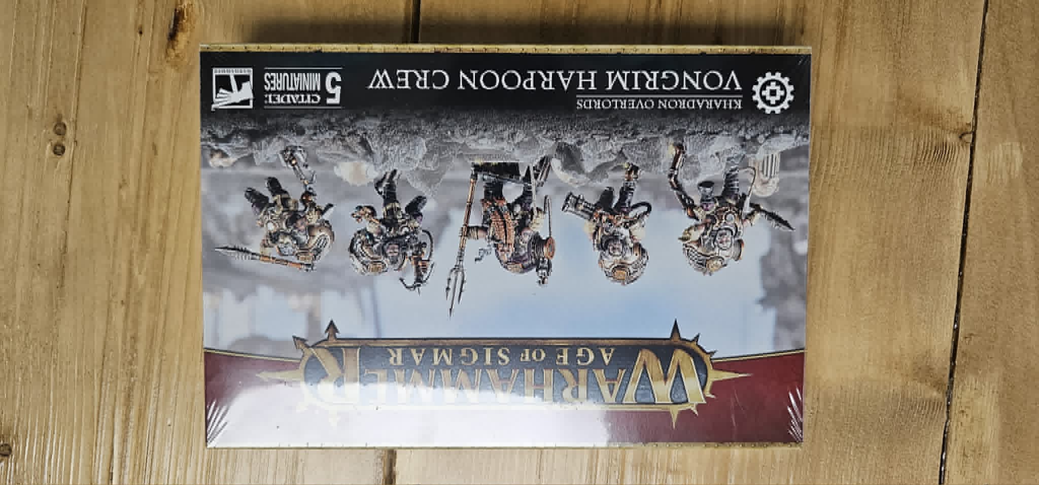 Kharadron overlords - Vongrim harpoon crew